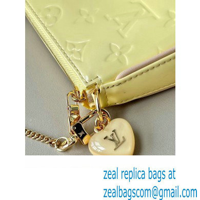 LOUIS VUITTON Mini Pochette Accessoires M81940 Banana Fizz Yellow 2023