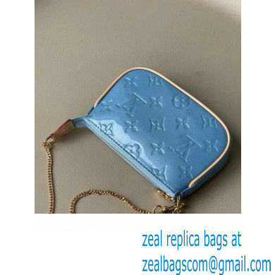LOUIS VUITTON Mini Pochette Accessoires M82061 Lollipop Blue 2023