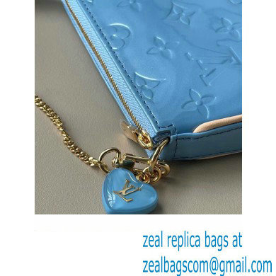 LOUIS VUITTON Mini Pochette Accessoires M82061 Lollipop Blue 2023