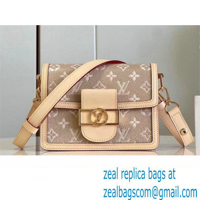 LOUIS VUITTON Monoglam coated canvas Mini Dauphine BAG M22826 2023 - Click Image to Close