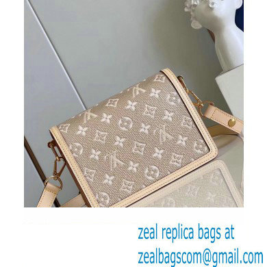 LOUIS VUITTON Monoglam coated canvas Mini Dauphine BAG M22826 2023 - Click Image to Close