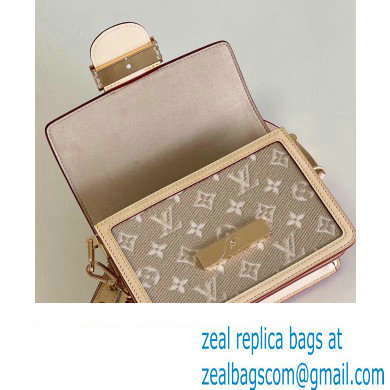 LOUIS VUITTON Monoglam coated canvas Mini Dauphine BAG M22826 2023