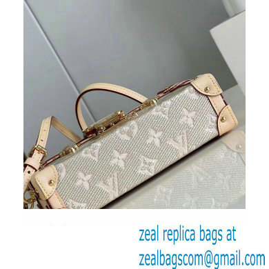 LOUIS VUITTON Monoglam coated canvas Petite Malle bag M22882 2023 - Click Image to Close