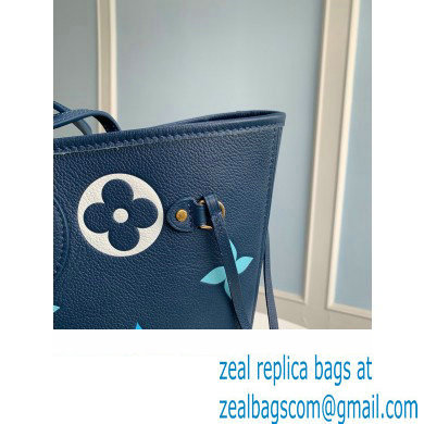 LOUIS VUITTON Neverfull MM tote bag M46514 Bleu 2023