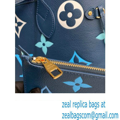 LOUIS VUITTON Neverfull MM tote bag M46514 Bleu 2023