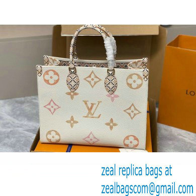 LOUIS VUITTON OnTheGo MM TOTE BAG M22975 2023 - Click Image to Close