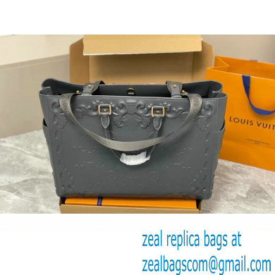 LOUIS VUITTON Sac Plat Tote Bag M21841 GRAY 2023