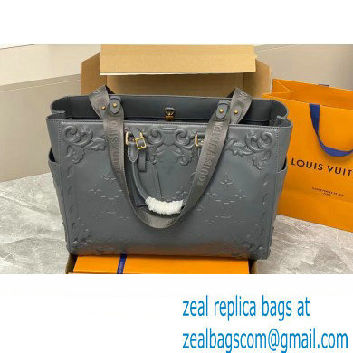 LOUIS VUITTON Sac Plat Tote Bag M21841 GRAY 2023