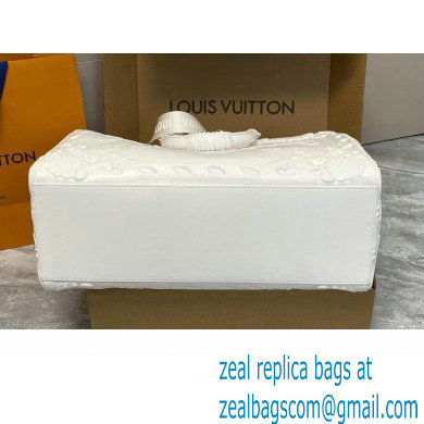 LOUIS VUITTON Sac Plat Tote Bag M21841 WHITE 2023