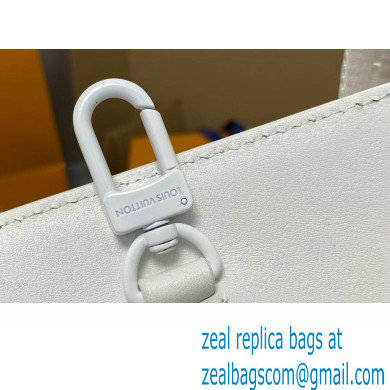 LOUIS VUITTON Sac Plat Tote Bag M21841 WHITE 2023