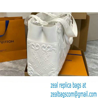 LOUIS VUITTON Sac Plat Tote Bag M21841 WHITE 2023