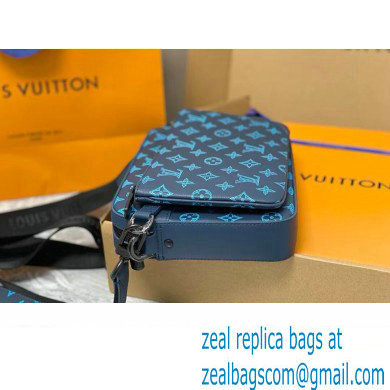 LOUIS VUITTON Trio Messenger Bag M46604 blue 2023