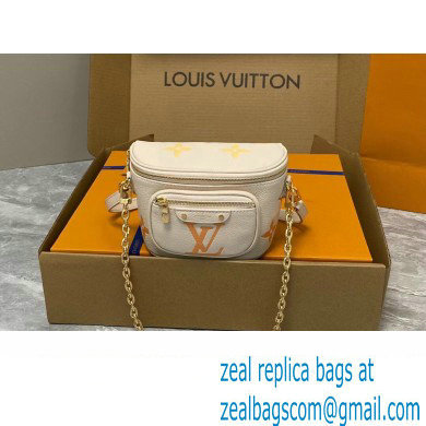 LOUIS VUITTON mini BUMBAG M82208 NEUTRAL 2023