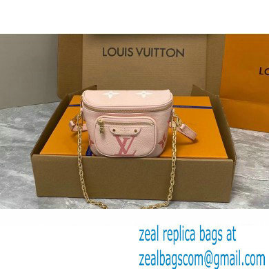 LOUIS VUITTON mini BUMBAG M82347 PINK 2023 - Click Image to Close