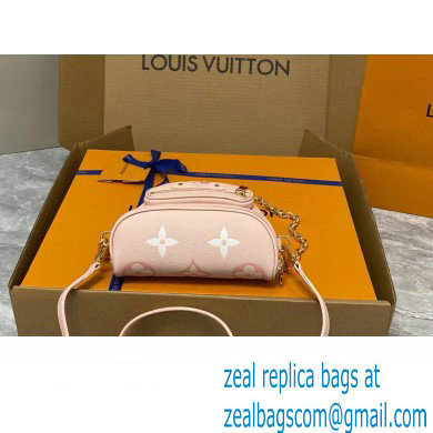 LOUIS VUITTON mini BUMBAG M82347 PINK 2023