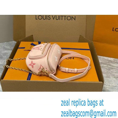 LOUIS VUITTON mini BUMBAG M82347 PINK 2023 - Click Image to Close