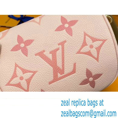 LOUIS VUITTON mini BUMBAG M82347 PINK 2023 - Click Image to Close