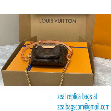 LOUIS VUITTON monogram canvas Mini Bumbag M82335 2023