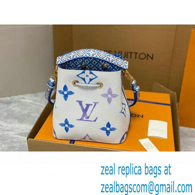 LV By The Pool Neonoe BB BAG M22986 BLUE 2023