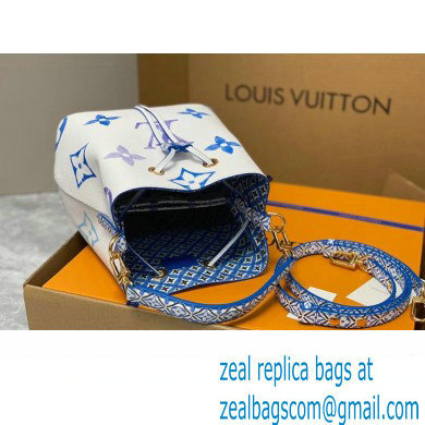 LV By The Pool Neonoe BB BAG M22986 BLUE 2023