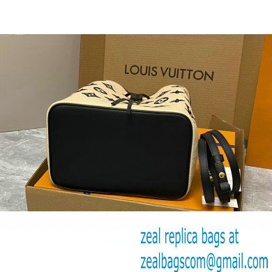 LV By The Pool Neonoe BB BAG M23080 BEIGE NOIR 2023