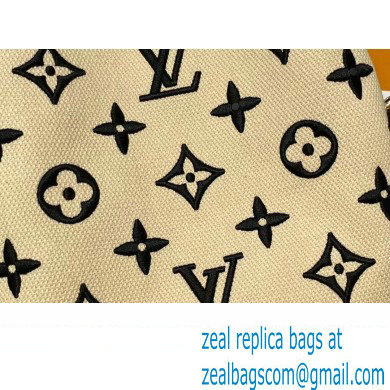 LV By The Pool Neonoe BB BAG M23080 BEIGE NOIR 2023