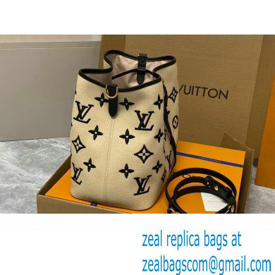 LV By The Pool Neonoe BB BAG M23080 BEIGE NOIR 2023