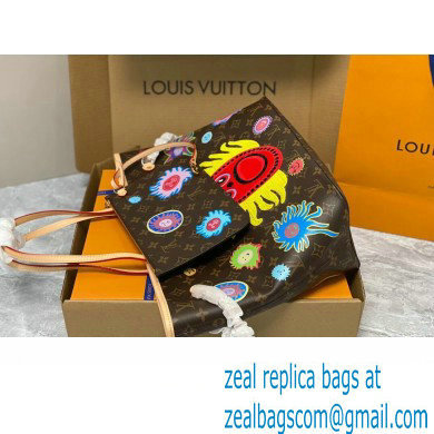LV x YK Neverfull MM tote bag M46447 2023 - Click Image to Close