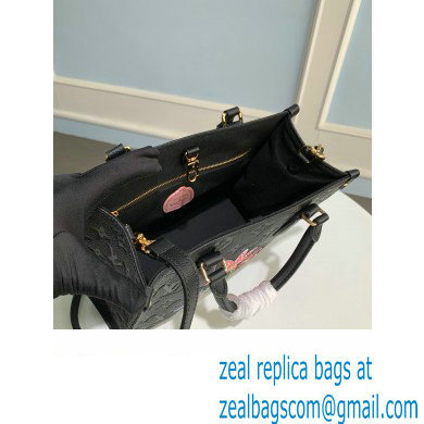 LV x YK OnTheGo PM TOTE BAG M21732 black 2023 - Click Image to Close