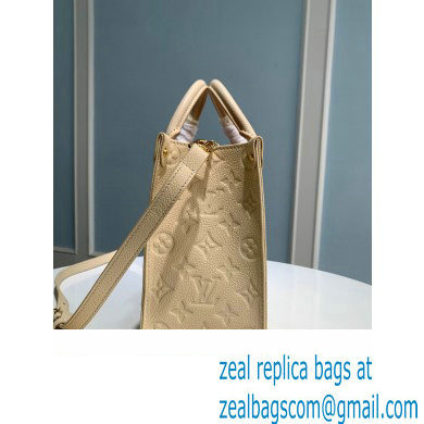 LV x YK OnTheGo PM TOTE BAG M21732 white 2023 - Click Image to Close