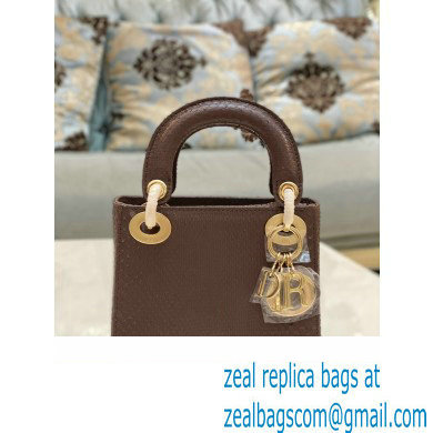 Lady Dior Python leather Mini Bag 05 2023