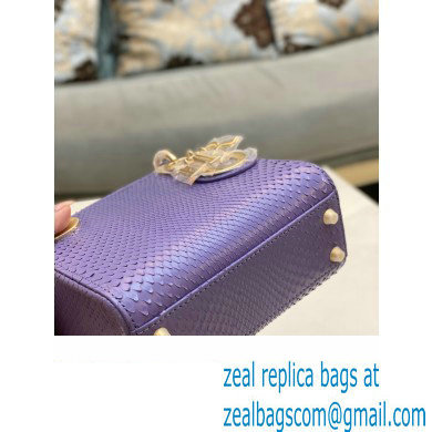Lady Dior Python leather Mini Bag 06 2023