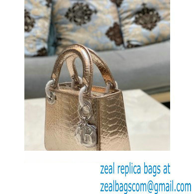 Lady Dior Python leather Mini Bag 07 2023