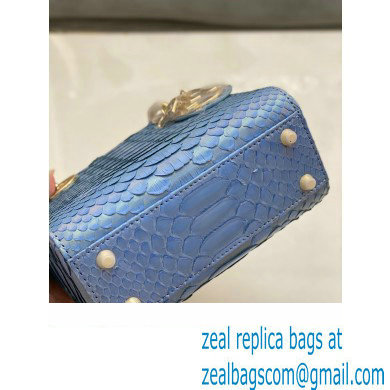 Lady Dior Python leather Mini Bag 09 2023