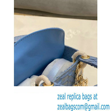 Lady Dior Python leather Mini Bag 09 2023