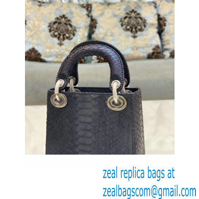 Lady Dior Python leather Mini Bag 13 2023