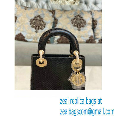 Lady Dior Python leather Mini Bag 14 2023