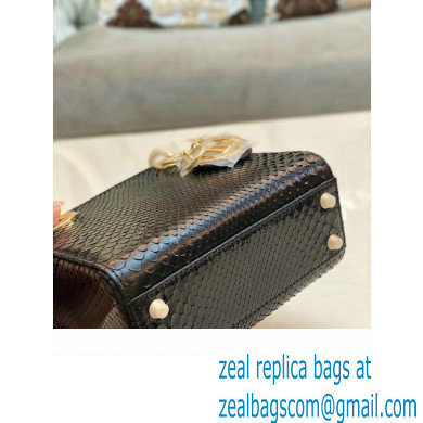 Lady Dior Python leather Mini Bag 14 2023