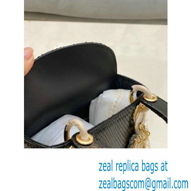 Lady Dior Python leather Mini Bag 14 2023
