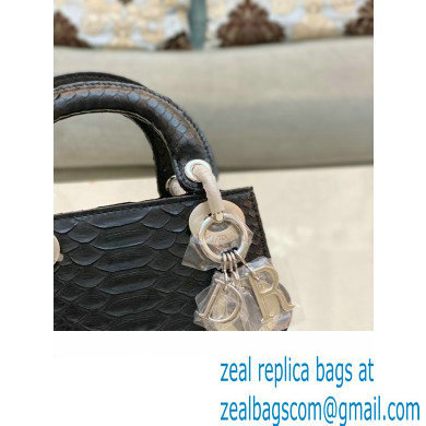 Lady Dior Python leather Mini Bag 15 2023