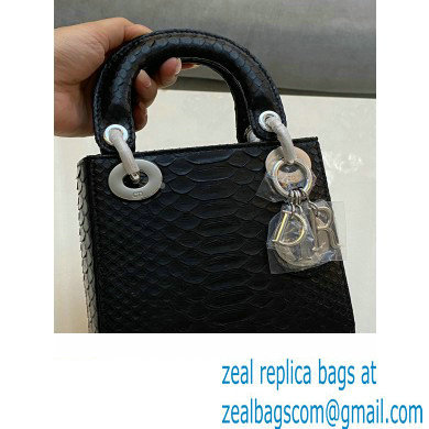 Lady Dior Python leather Mini Bag 15 2023