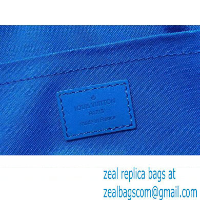 Louis Vuitton Aerogram leather City Keepall Bag blue M22486 2023