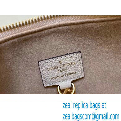Louis Vuitton Embossed supple grained cowhide leather Sac Sport Bag M46609 Crème Beige 2023