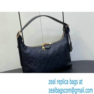 Louis Vuitton Embossed supple grained cowhide leather Sac Sport Bag M46610 Black 2023
