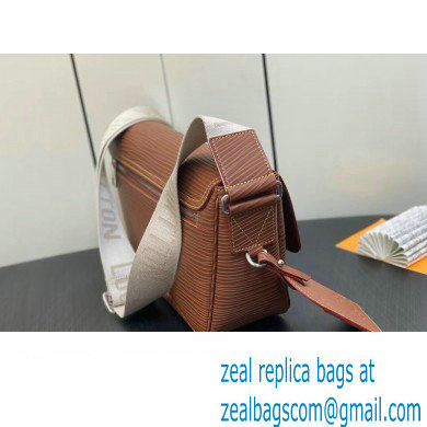 Louis Vuitton Epi Calf leather Montsouris Messenger Bag M23097 Brown 2023 - Click Image to Close