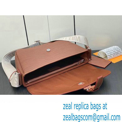 Louis Vuitton Epi Calf leather Montsouris Messenger Bag M23097 Brown 2023
