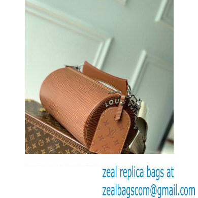 Louis Vuitton Epi Calf leather Soft Polochon MM Bag M23092 Brown 2023