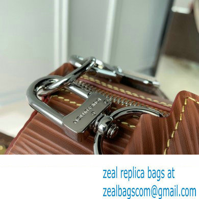 Louis Vuitton Epi Calf leather Soft Polochon MM Bag M23092 Brown 2023