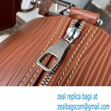 Louis Vuitton Epi Calf leather Soft Polochon MM Bag M23092 Brown 2023 - Click Image to Close