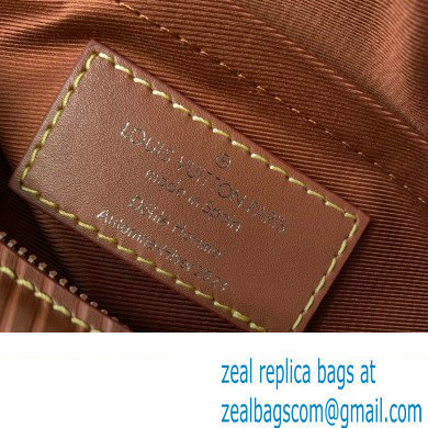 Louis Vuitton Epi Calf leather Soft Polochon MM Bag M23092 Brown 2023 - Click Image to Close